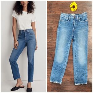 Madewell Blue STOVEPIPE JEANS 💛